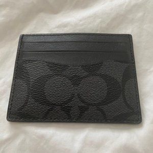 Coach Mens ID Card Case Wallet
